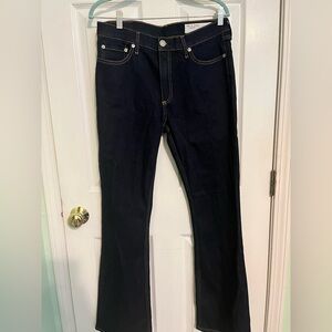 Rag & Bone Indigo Jeans with Contrast Stitching, Size 29, NWT